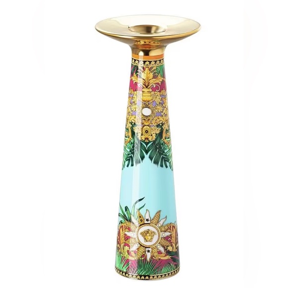 Versace Jungle Animalier Candlestick 10” - Picture 1 of 3